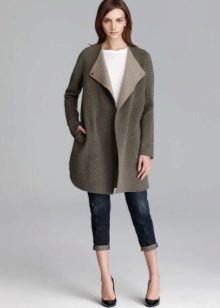 Кардиган-пальто (62 фото): модні моделі, трикотажні, з палантину