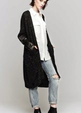 Кардиган-пальто (62 фото): модні моделі, трикотажні, з палантину