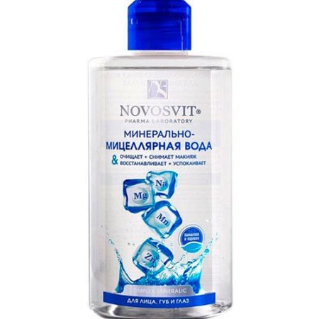 Міцелярна продукція для особи Novosvit: вода і лосьйон, гель для вмивання для чутливої та іншої шкіри. Як підбирати та використовувати кошти?