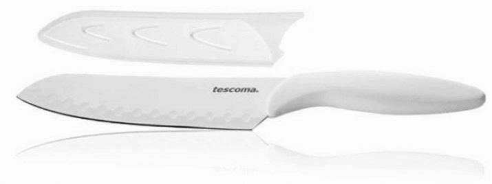 Ножі Tescoma: характеристика моделей ножів Azza, Presto та інших. Як вибрати фігурний ніж для картоплі і сиру, для нарізки і чищення овочів, для хліба та інших цілей?