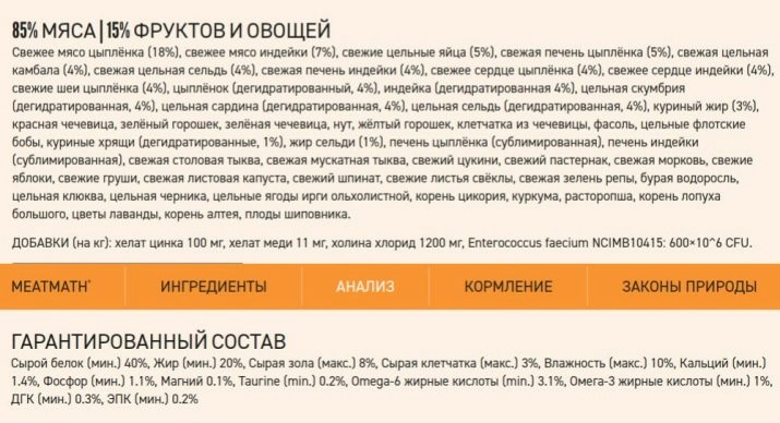 Порівняння сухих кормів для кішок: особливості складів, порівняльна таблиця
