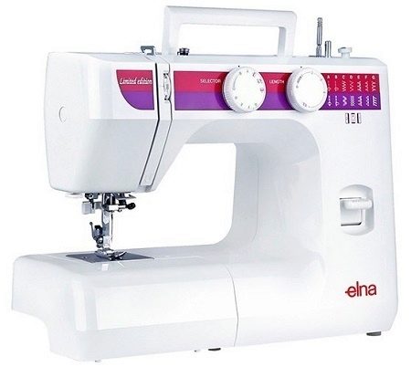 Швейна машина Elna: моделі EasyLine 12 і 16, Elna 1150, 1001 і 1110