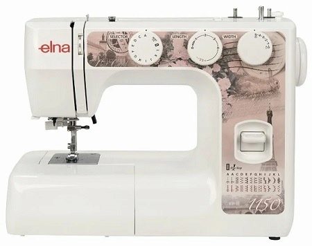 Швейна машина Elna: моделі EasyLine 12 і 16, Elna 1150, 1001 і 1110