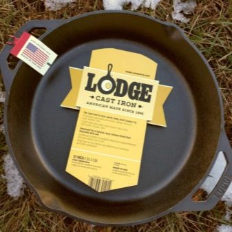 Сковороди Lodge: американські чавунні сковорідки-гриль, сковороди для млинців і інші моделі