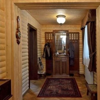Вітальня в стилі кантрі (40 фото): особливості дизайну коридорів маленьких і великих розмірів, вибір меблів для інтер’єру
