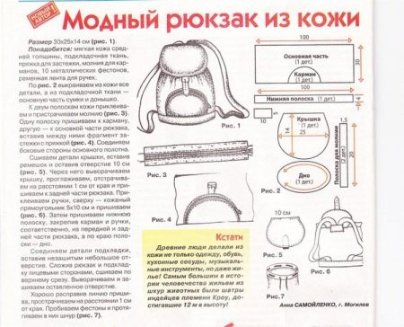 Викрійка спортивної сумки (42 фото): як зшити своїми руками з описом