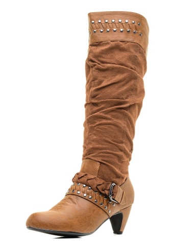 Замшеві чоботи на низькому каблуці (40 фото): осінні жіночі моделі на невеликому каблуці